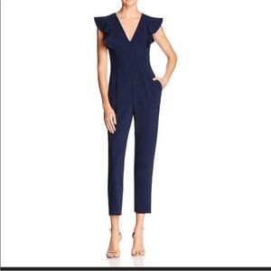 Loft flutter sleeve jumpsuit